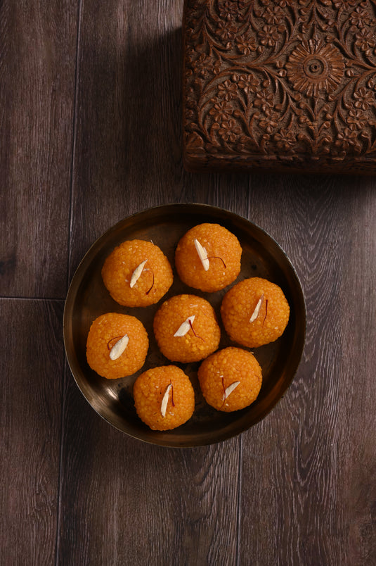 Kesar Motichoor Laddu