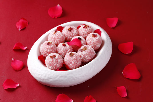 Rose Coconut Halwa