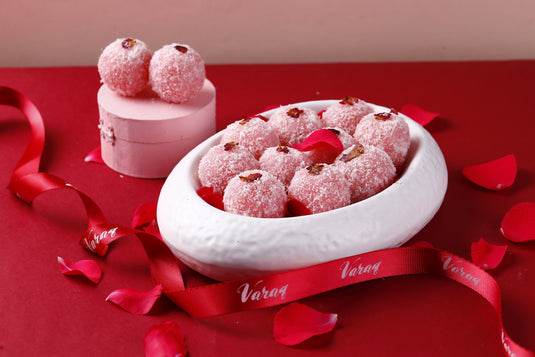 Rose Coconut Halwa