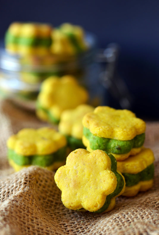 Baked Kaju Pista Florets