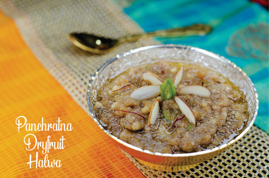 Panchratna Dryfruit Halwa