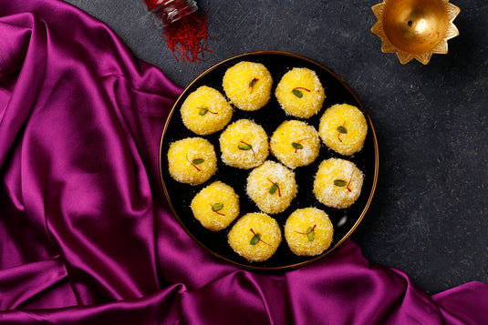 Lila Nariyal Halwa